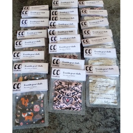 Coussin pour chats avec racines de valériane