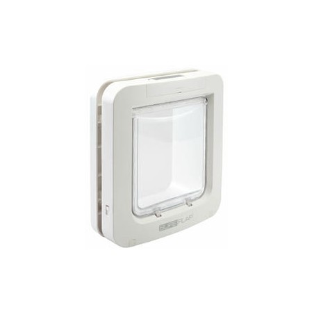 Chatière PetSafe avec puce électronique microchip, brun